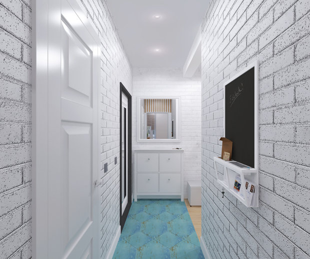 Фото из портфолио Улица Зелинского, 86 м2 – фотографии дизайна интерьеров на INMYROOM