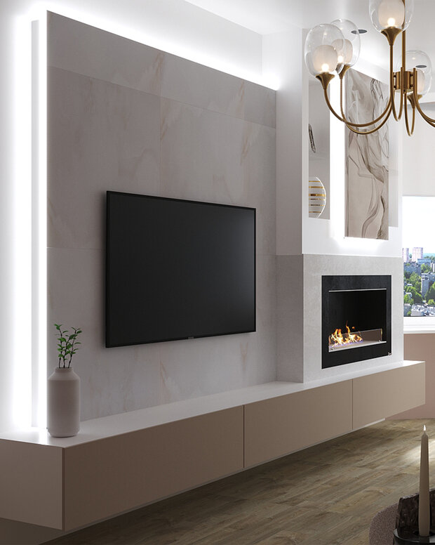 Фото из портфолио Интерьер двухкомнатной квартиры в ЖК "Премьера" – фотографии дизайна интерьеров на INMYROOM