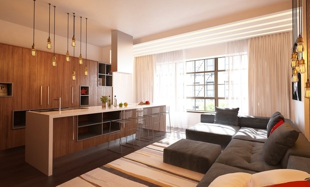 Фото из портфолио Квартира для влюбленных – фотографии дизайна интерьеров на INMYROOM