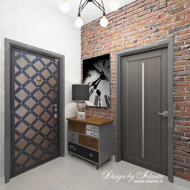 Фото из портфолио Лофт прихожая – фотографии дизайна интерьеров на INMYROOM