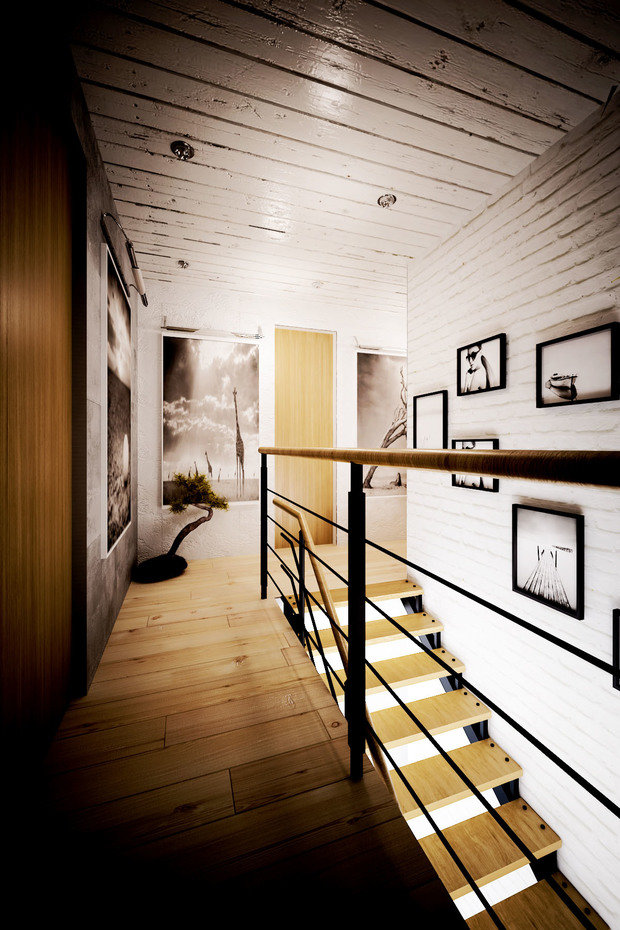 Фотография: Прихожая в стиле Прованс и Кантри, Лофт, Квартира, Дом, Дома и квартиры, Проект недели – фото на INMYROOM