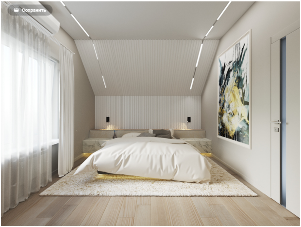 Фото из портфолио Спальня. 3D визуализация – фотографии дизайна интерьеров на INMYROOM