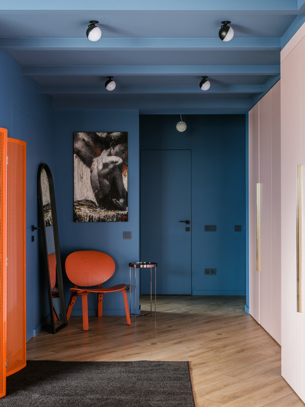 Фотография: Прихожая в стиле Эклектика, Квартира, Проект недели, Краснодар, 3 комнаты, Более 90 метров, Aldo&Aldo, Ярослав Алдошин, Елена Алдошина – фото на INMYROOM