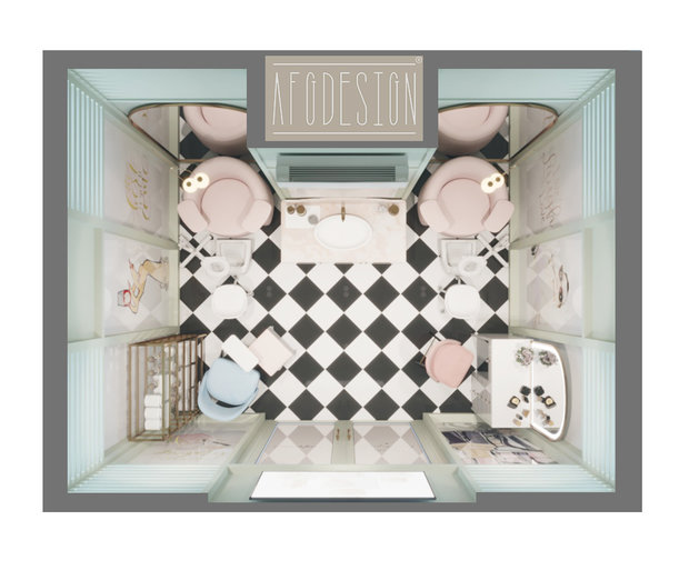 Фото из портфолио Wow Beauty Bar – фотографии дизайна интерьеров на INMYROOM