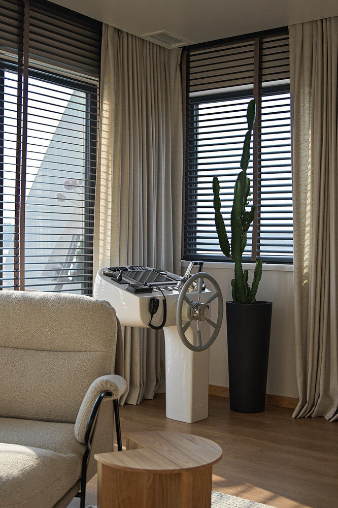 Фотография: Гостиная в стиле Скандинавский, Современный, Проект недели, Москва, 4 и больше, Более 90 метров, S-Style, #эксклюзивныепроекты, Анастасия Божинская – фото на INMYROOM