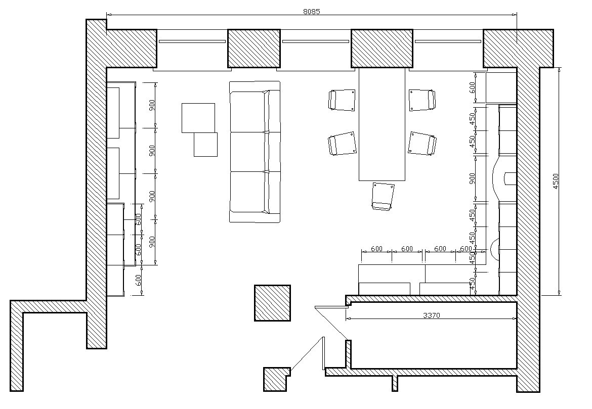 Фотография: Планировки в стиле , Кухня и столовая, Перепланировка, Mr.Doors – фото на INMYROOM Фотография: Планировки в стиле , Кухня и столовая, Перепланировка, Mr.Doors – фото на INMYROOM