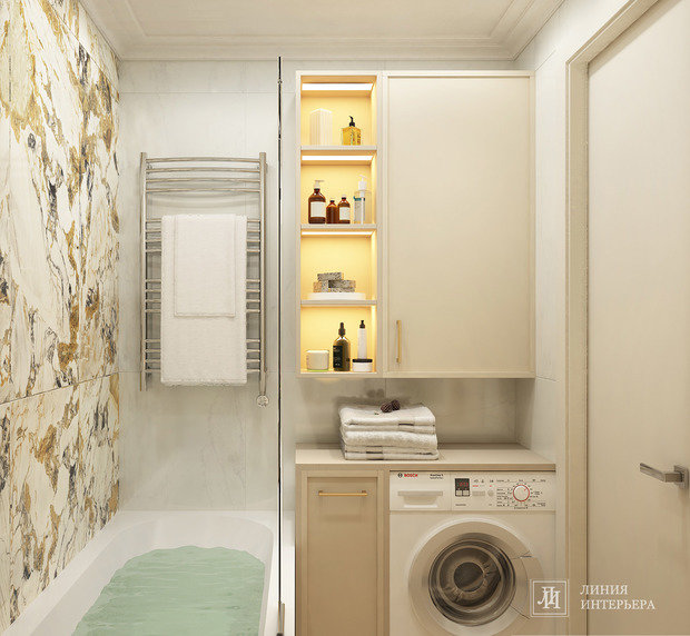 Фото из портфолио Дизайн квартиры в П-44 – фотографии дизайна интерьеров на INMYROOM