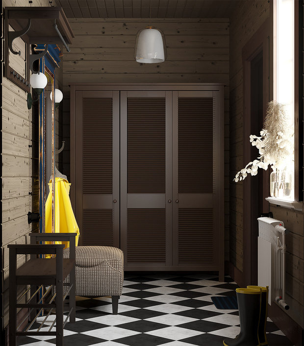 Фото из портфолио Дача "Березовая роща" – фотографии дизайна интерьеров на INMYROOM