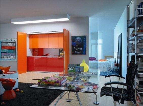 Фотография: Гостиная в стиле Скандинавский, Современный, Хай-тек, Эклектика – фото на INMYROOM