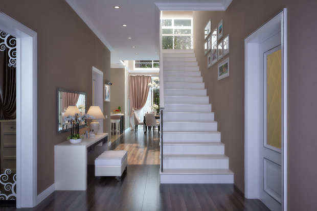 Фото из портфолио Дом, классика.  г.Вертер, Германия – фотографии дизайна интерьеров на INMYROOM