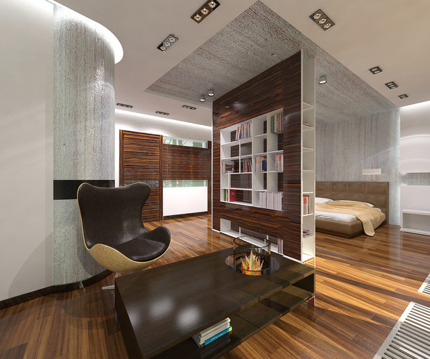 Фото из портфолио Спальня в загородном дом – фотографии дизайна интерьеров на INMYROOM