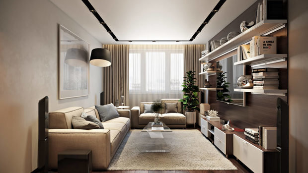Фото из портфолио ЖК «1147» 108 кв.м. – фотографии дизайна интерьеров на INMYROOM