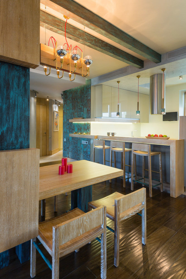 Фото из портфолио Loft Апартаменты / дизайн мебели, всего и вся – фотографии дизайна интерьеров на INMYROOM