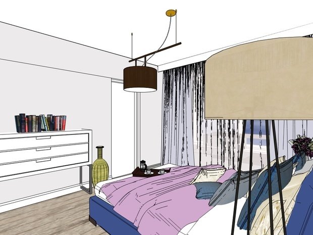 Фото из портфолио Скетчи – фотографии дизайна интерьеров на INMYROOM