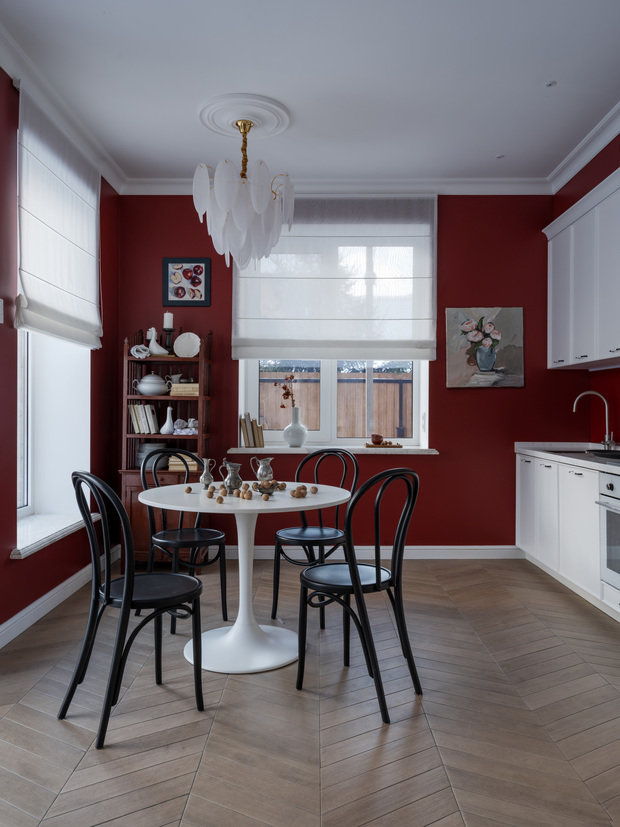 Фотография: Кухня и столовая в стиле Классический, Современный, Эклектика, Дом, Проект недели, Дом и дача, Ростов-на-Дону, 4 и больше, Более 90 метров, Татьяна Андреева – фото на INMYROOM