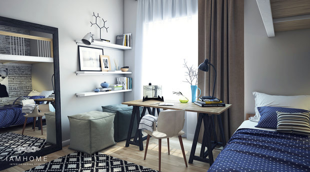 Фото из портфолио Детские в стиле LOFT – фотографии дизайна интерьеров на INMYROOM