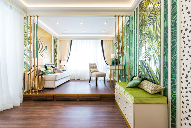 Фото из портфолио ЗОЛОТЫЕ ДЖУНГЛИ – фотографии дизайна интерьеров на INMYROOM