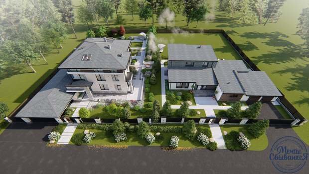 Фото из портфолио Загородный дом в современном стиле – фотографии дизайна интерьеров на INMYROOM