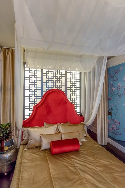 Фотография: Спальня в стиле Современный, Восточный, Декор интерьера, Интерьер комнат, Баухауз – фото на INMYROOM Фотография: Спальня в стиле Современный, Восточный, Декор интерьера, Интерьер комнат, Баухауз – фото на INMYROOM