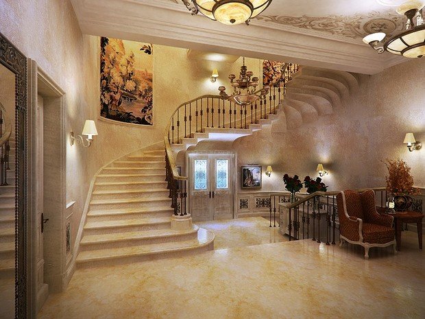 Фото из портфолио Вилла в Подмосковье. – фотографии дизайна интерьеров на INMYROOM