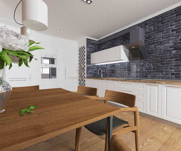 Фотография: Кухня и столовая в стиле Лофт, Скандинавский – фото на INMYROOM