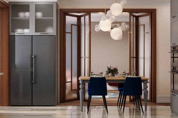 Фото из портфолио Двушка в стиле неоклассика – фотографии дизайна интерьеров на INMYROOM