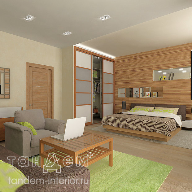 Фото из портфолио Солнечная квартира – фотографии дизайна интерьеров на INMYROOM
