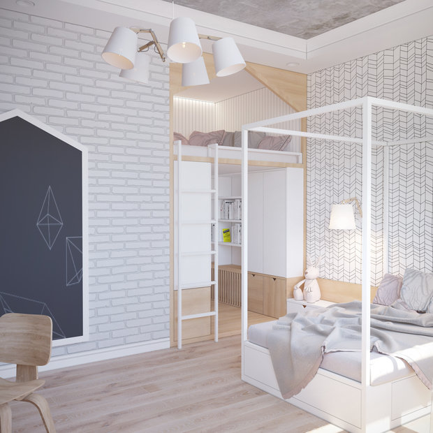 Фото из портфолио Уфа. ул. Сочинская – фотографии дизайна интерьеров на INMYROOM