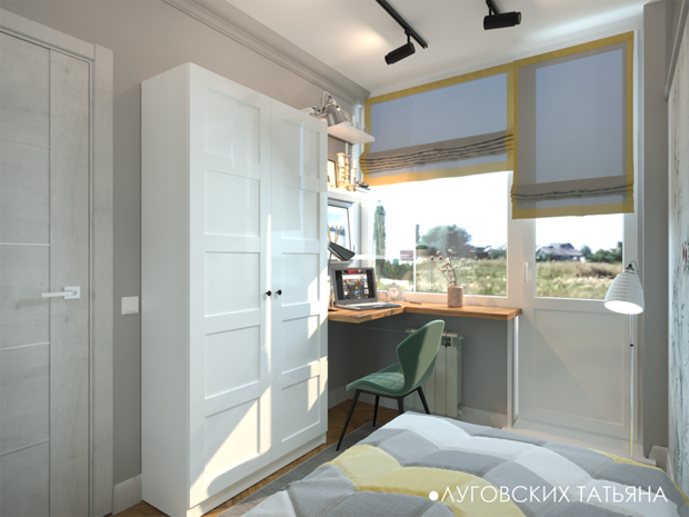Фото из портфолио квартира студия 29 м2 – фотографии дизайна интерьеров на INMYROOM