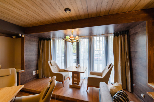 Фото из портфолио Ресторан «CHALET» в стиле шале – фотографии дизайна интерьеров на INMYROOM