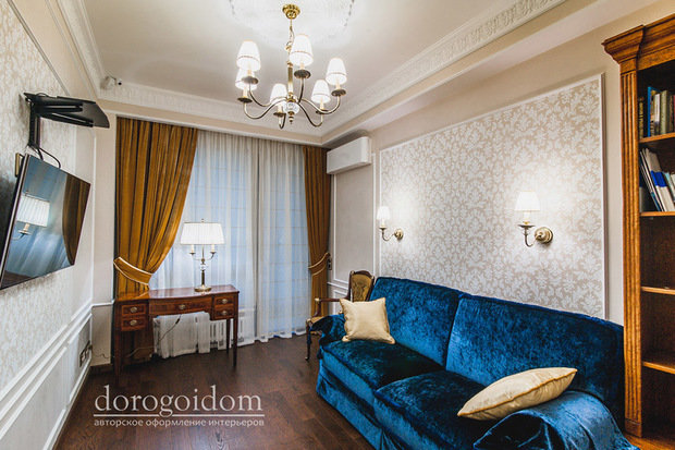 Фото из портфолио Строгие акценты – фотографии дизайна интерьеров на InMyRoom.ru