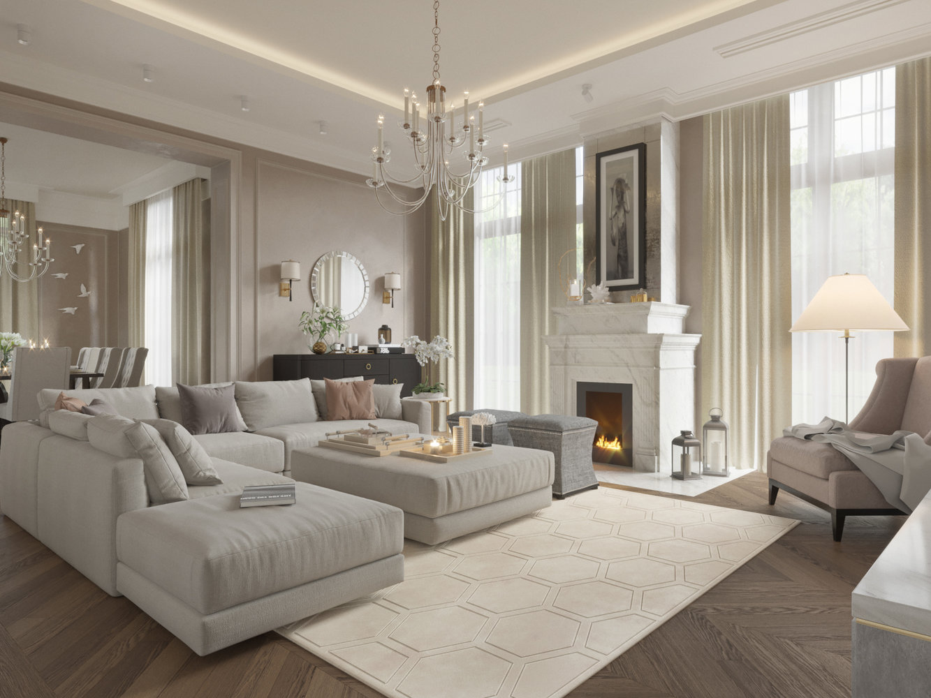 Фотография: Гостиная в стиле Современный, – фото на INMYROOM Фотография: Гостиная в стиле Современный, – фото на INMYROOM