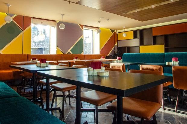 Фото из портфолио Кафе Винегрет – фотографии дизайна интерьеров на INMYROOM