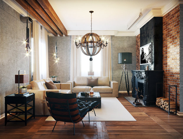 Фото из портфолио Дизайн проекта Дома в г. Москва – фотографии дизайна интерьеров на INMYROOM