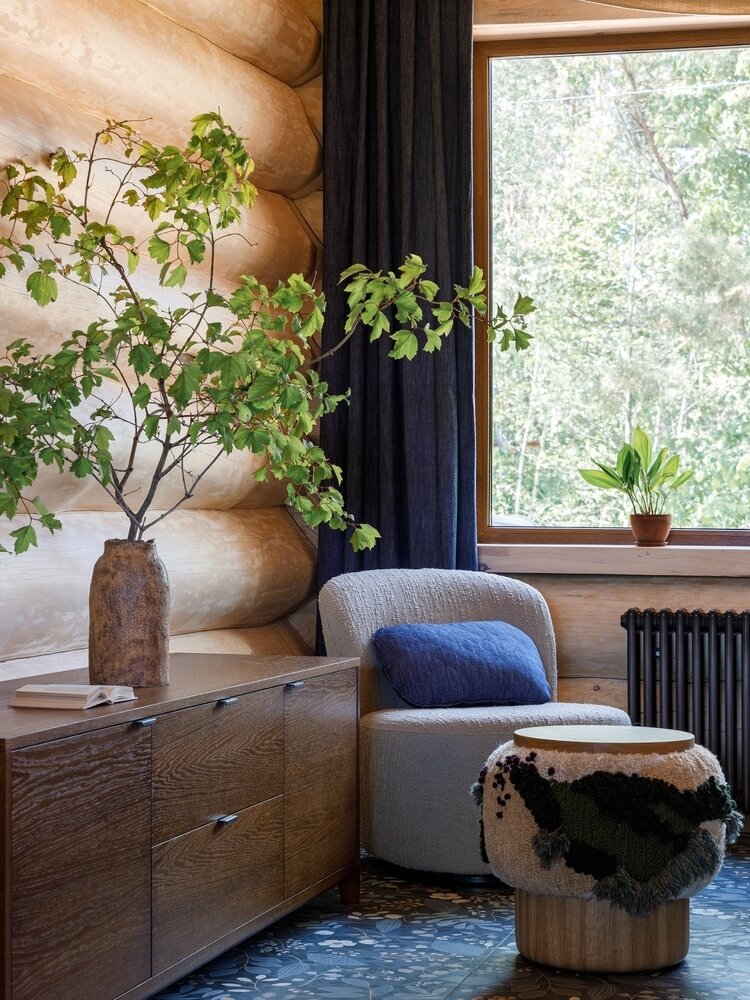 Фотография: Гостиная в стиле Современный, Эклектика, Эко, Прованс и Кантри, Дом, Проект дня, Дом и дача, Казань, 4 и больше, Более 90 метров, Юлия Осошнова – фото на INMYROOM