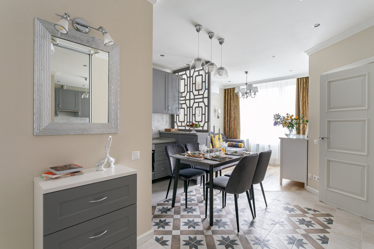 Фотография: Кухня и столовая в стиле Современный, Малогабаритная квартира, Квартира, Проект недели, Москва, 1 комната, до 40 метров, Ирина Долганова – фото на INMYROOM Фотография: Кухня и столовая в стиле Современный, Малогабаритная квартира, Квартира, Проект недели, Москва, 1 комната, до 40 метров, Ирина Долганова – фото на INMYROOM