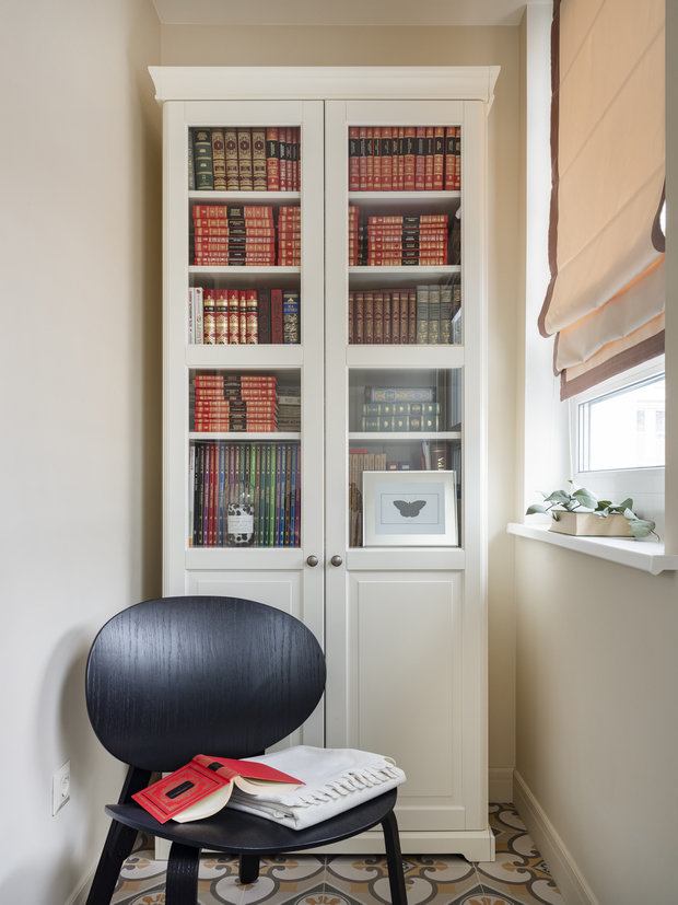 Фотография: Балкон в стиле Современный, Квартира, Проект недели, Москва, 2 комнаты, 40-60 метров, D.A. Interior Design, Анна Коробко – фото на INMYROOM