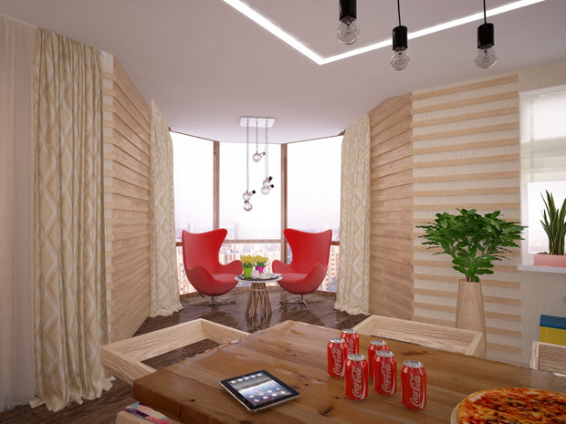 Фото из портфолио Квартира в ЖК "Эдем" – фотографии дизайна интерьеров на INMYROOM