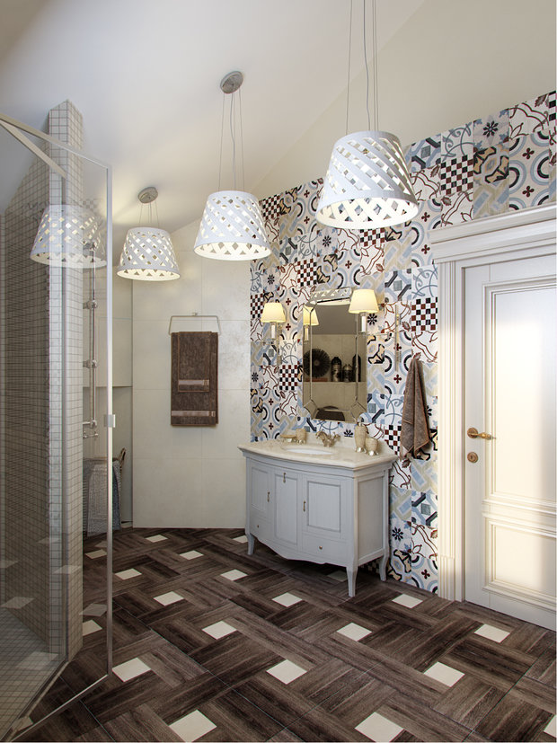 Фото из портфолио Гатчинское настроение – фотографии дизайна интерьеров на INMYROOM