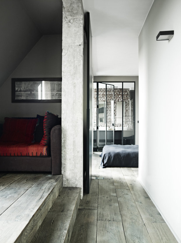 Фото из портфолио Лофт в Париже – фотографии дизайна интерьеров на INMYROOM