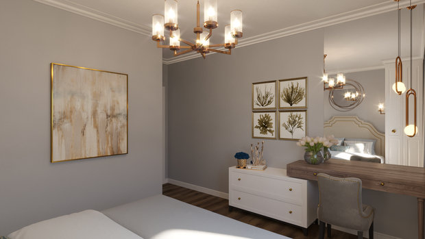 Фото из портфолио Жк Симоновский  – фотографии дизайна интерьеров на INMYROOM