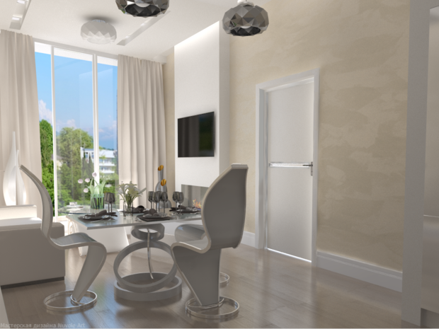 Фото из портфолио г.Сочи, ЖК "Гэлакси" – фотографии дизайна интерьеров на INMYROOM