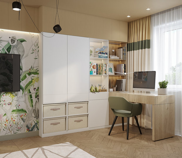 Фото из портфолио GreenWood_project – фотографии дизайна интерьеров на INMYROOM