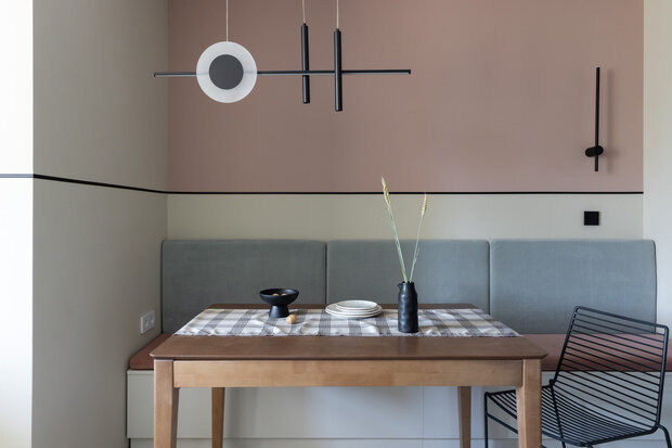 Фотография: Кухня и столовая в стиле Современный, Минимализм, Квартира, Проект дня, Самара, Кирпичный дом, 3 комнаты, 60-90 метров, Екатерина Коталевская – фото на INMYROOM