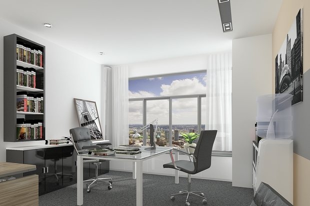 Фото из портфолио Офис – фотографии дизайна интерьеров на INMYROOM