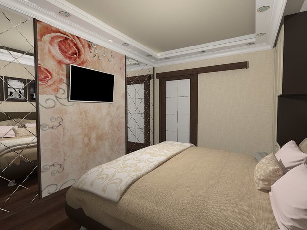 Фото из портфолио Спальня классика – фотографии дизайна интерьеров на INMYROOM