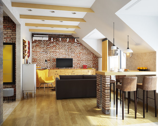 Фото из портфолио Квартира - Студия  – фотографии дизайна интерьеров на INMYROOM