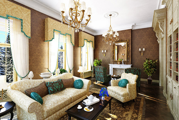 Фото из портфолио Респектабельная классика. – фотографии дизайна интерьеров на INMYROOM
