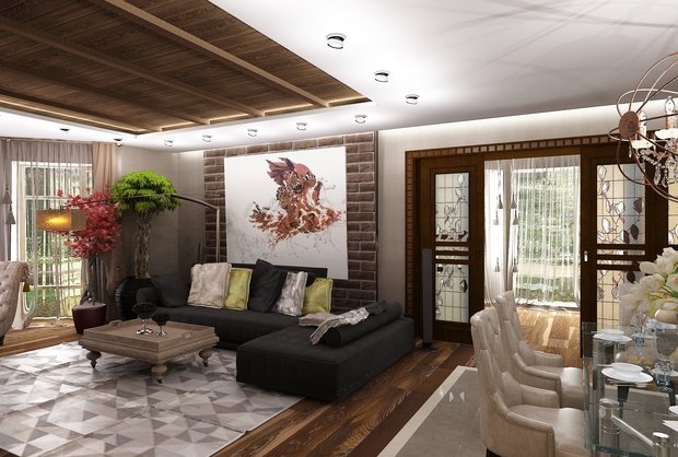 Фото из портфолио Частные апартаменты – фотографии дизайна интерьеров на INMYROOM