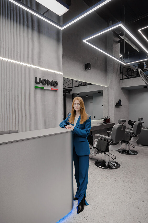 Фото из портфолио Барбершоп UOMO – фотографии дизайна интерьеров на INMYROOM